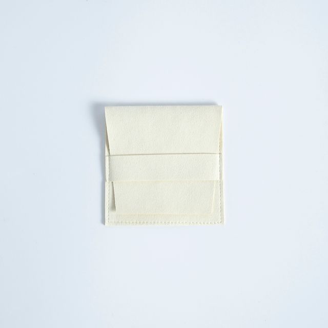 6.5x6.5cm Bag Size 100pcs beige