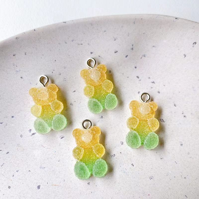 Simulation Soft Candy Bears Cute Charms For Pendant DIY Earrings Necklace  Jewelry Accessories Finding From Luckily8888, $0.13