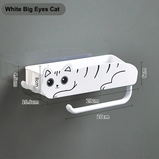 Biały Big Eye Cat