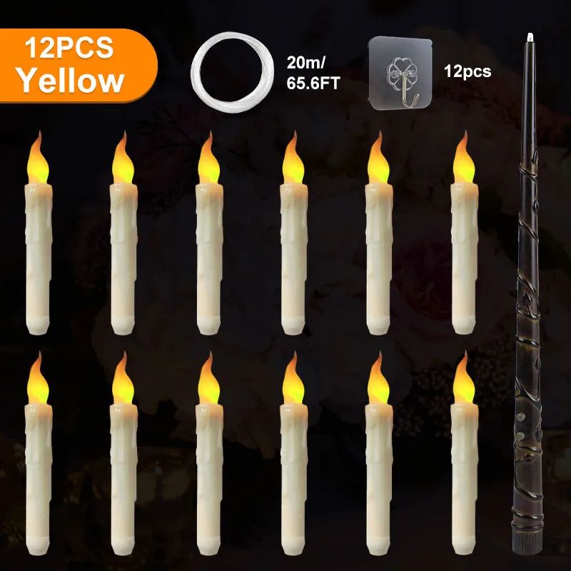 12pcs Yellow Light