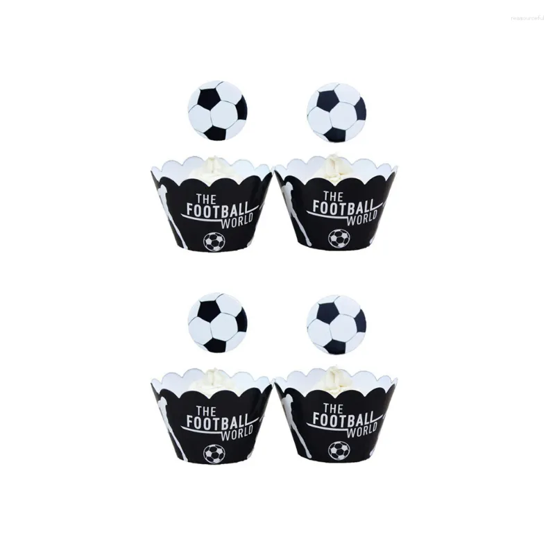 Festive Supplies Football Party Cake Topper Soccer Baby Sets Topersitos  Para Comida Decorations From Reasourceful, $7.43