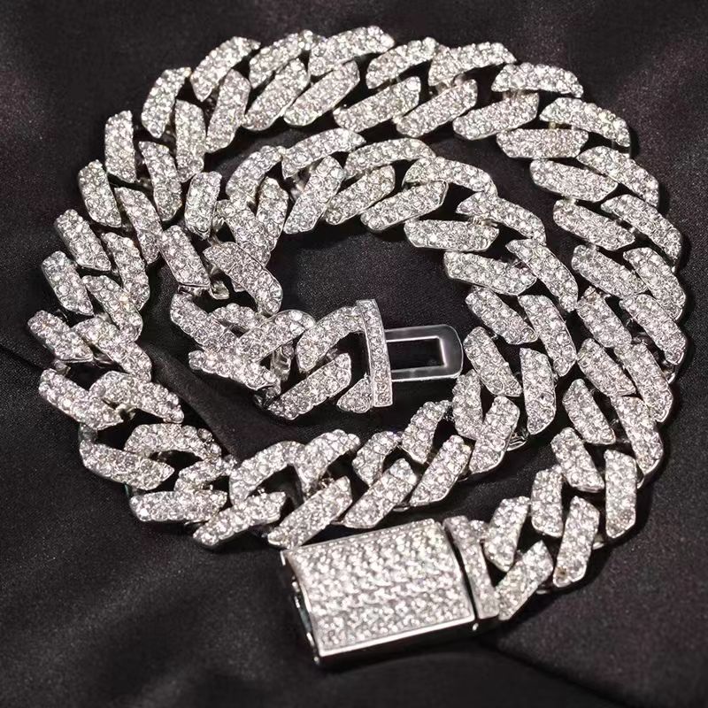 6*Silberne 40 cm lange, sehr kurze Halskette
