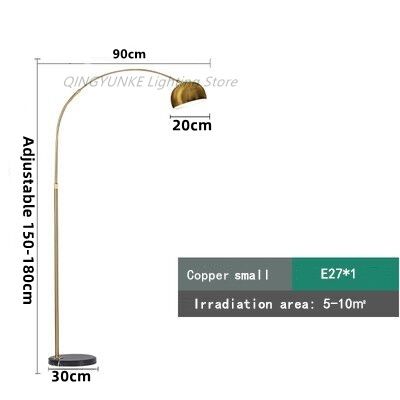 Copper di base in marmo nero interruttore