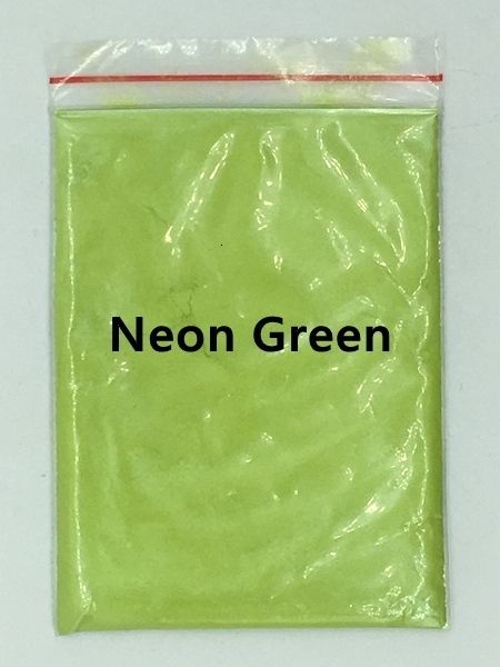 Neon grön