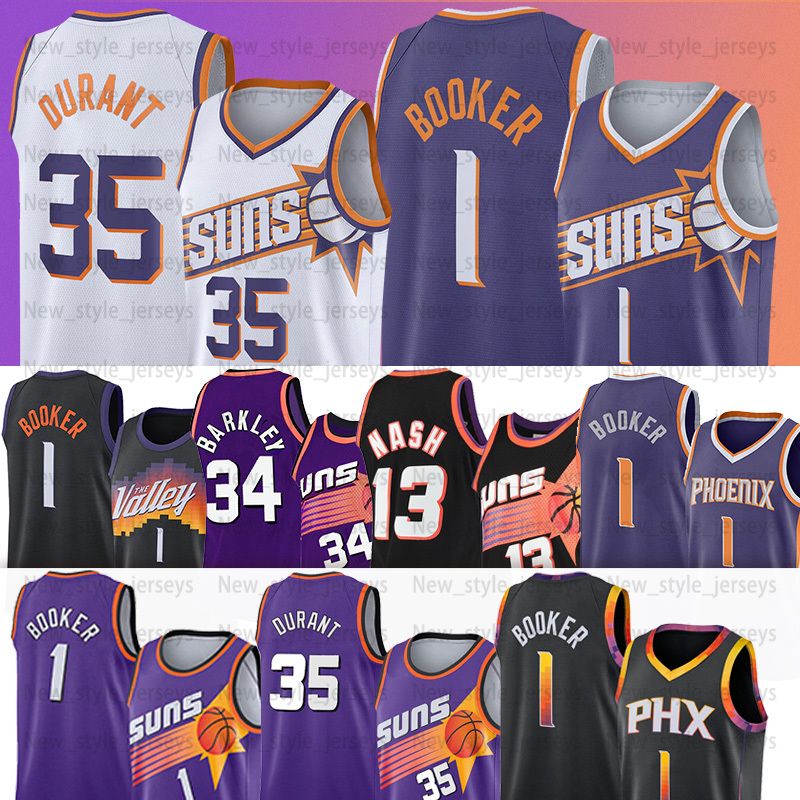 Phoenix Suns 22 Deandre Ayton 34 Charles Barkley Basketball Jerseys - China  Basketball Jersey and Basketball T-Shirt price