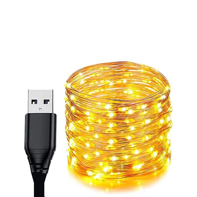 1 stuks USB Warm-7m 50led