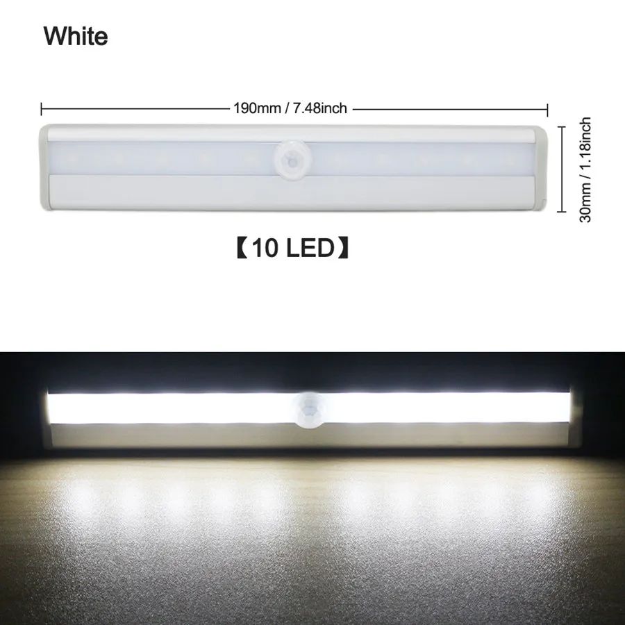10 LED blanc froid