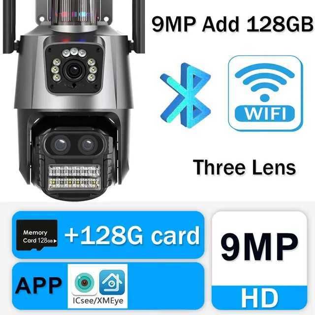 كاميرا 9MP أضف سدادة 128GB-AU