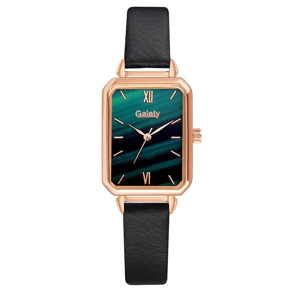 1pc leather watch