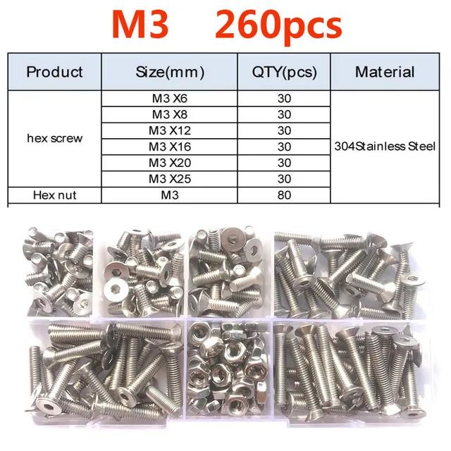 M3 (260pcs)