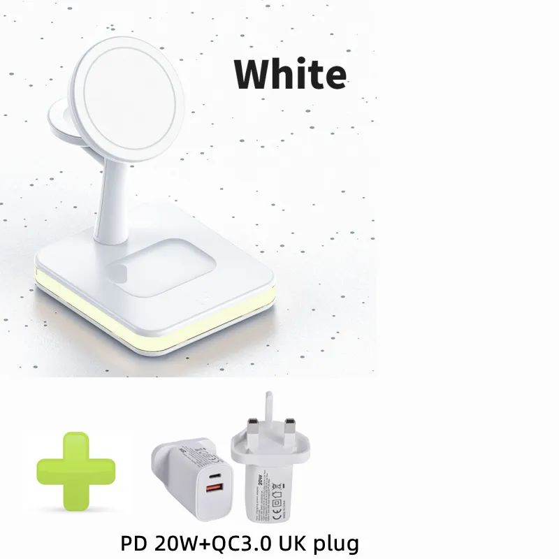 White apple UK Plug