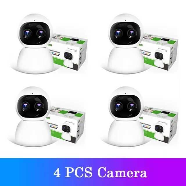 4pcs Camera-Uk Plug