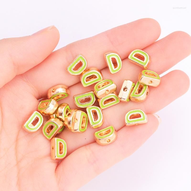 26 colorful letter beads bracelet jewelry