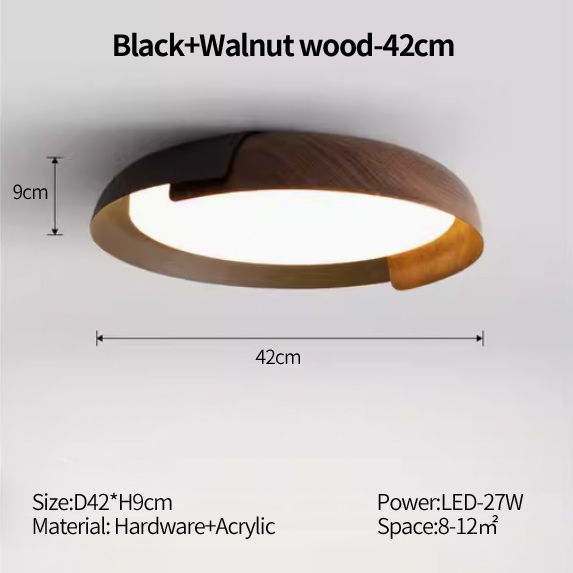 Trikolor Dimming Black-Walnut-42cm