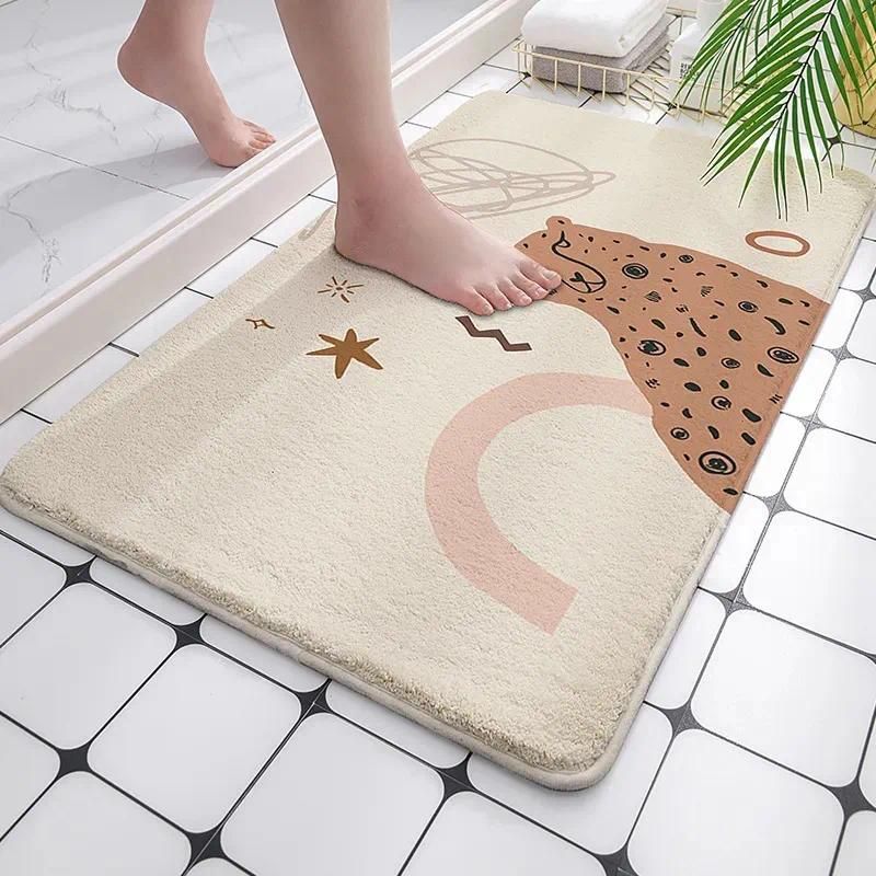 A6 Leopard Bathmat 40X60CM S