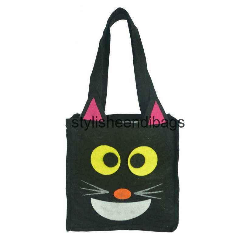 thin black cat bag