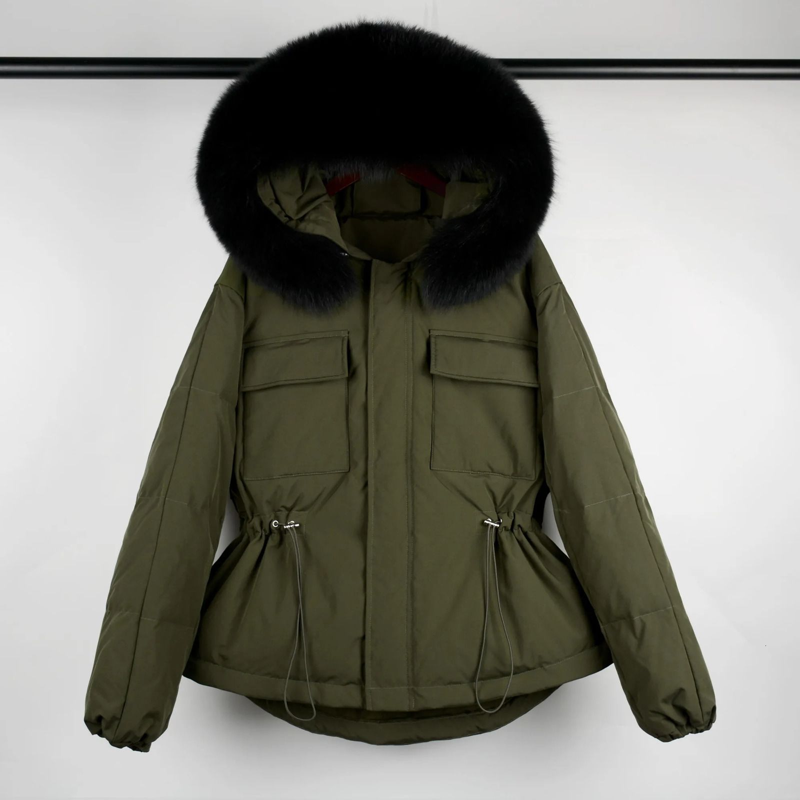 Army Green Fox Fur