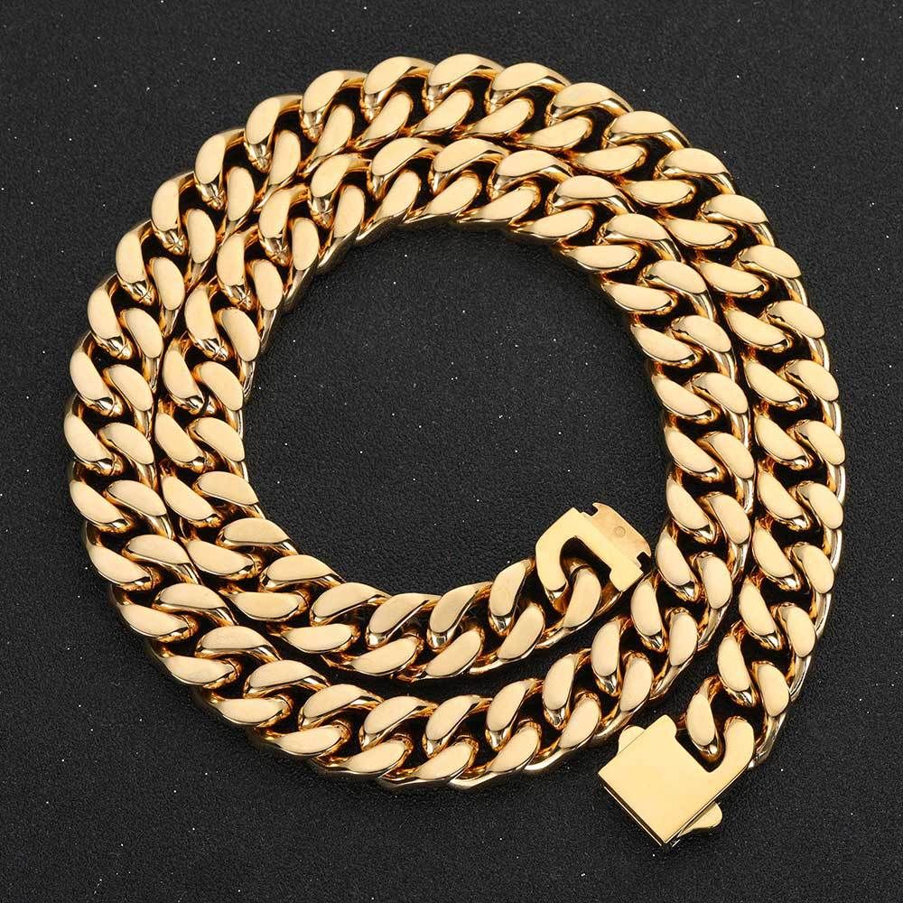 11mm18inch gold