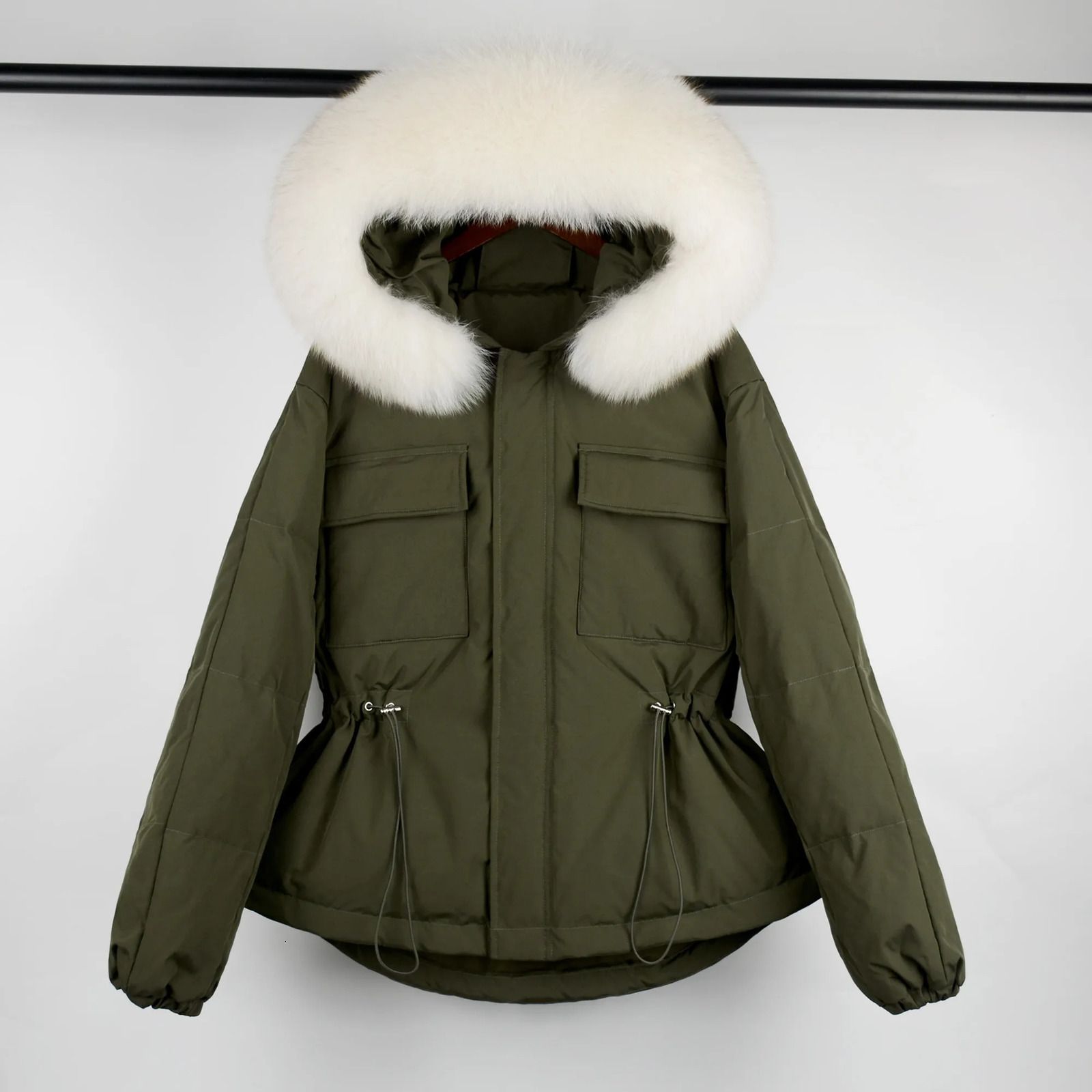 Army Green Fox Fur