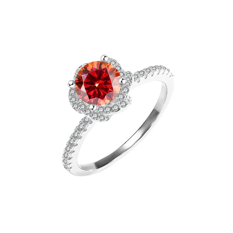 B: 1 CT Diamond/Orange