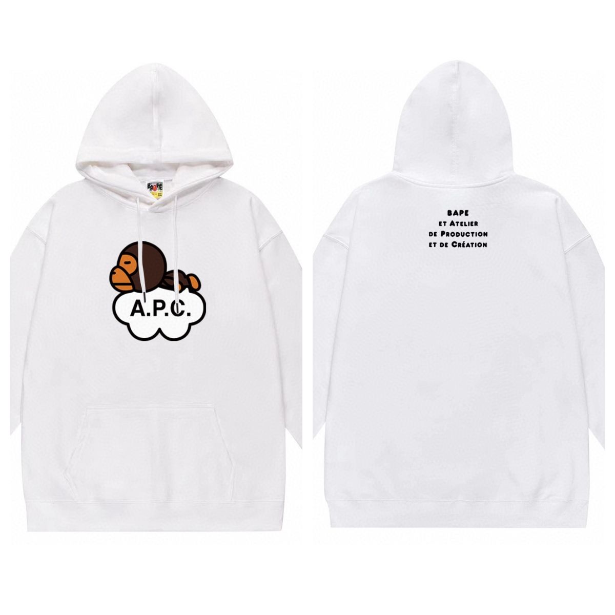 Pull bape homme sale