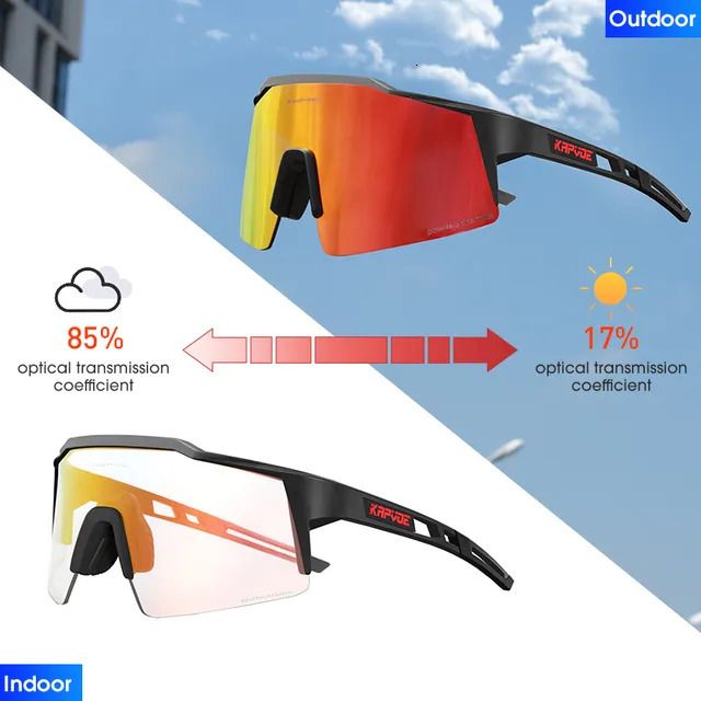 08-red Photochromic-Photochromic-1 Lens