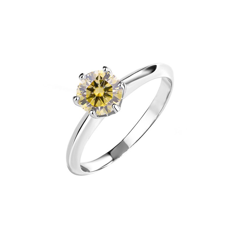 1 Ct Diamond/yellow