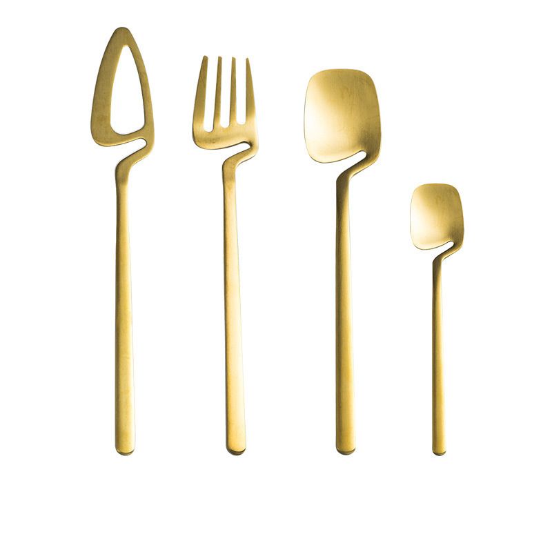 4pcs Set Gold