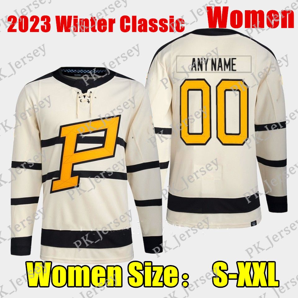 2023 Winter Classic Sidney Crosby Reverse Retro Hockey Jersey #58 Kris