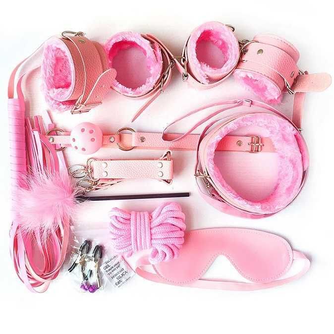 Pink-leather 10pcs