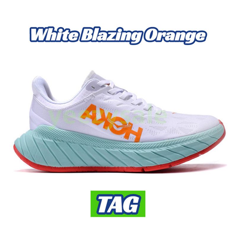 37 White Blazing Orange