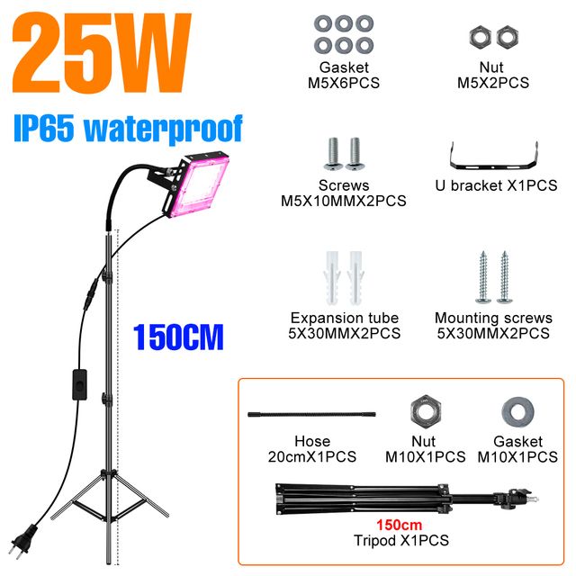 Tripé de 25W-150cm