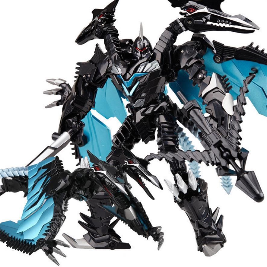 weijiang Oversize 21-27CM Anime Transformation Dinosaur Kids Toys Dragon  Robot Alloy Action Figures Brinquedos Classic Toys Boy Y2175o