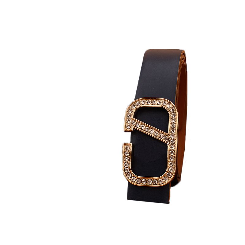 Blue-brown belt Diamondbuckle