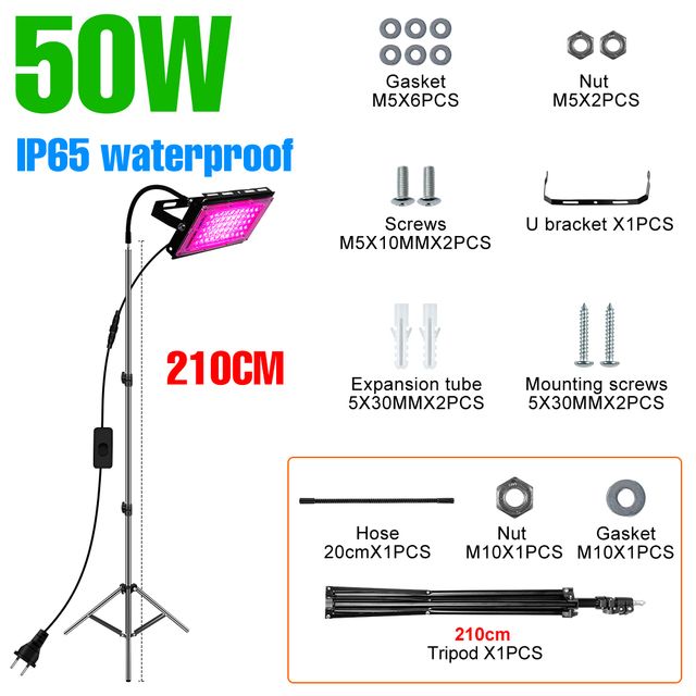 50W-2110 cm stativ