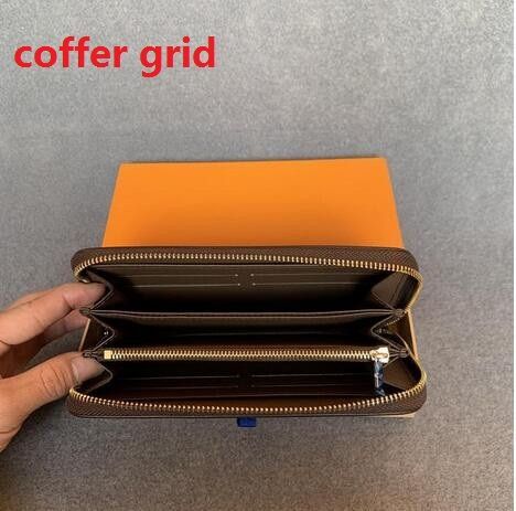 Kaffee Gitter Brieftasche