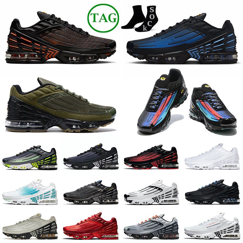 2023 plus tn 3 running shoes tuned tns tn3 men women vapeur max Aqua Volt  Triple