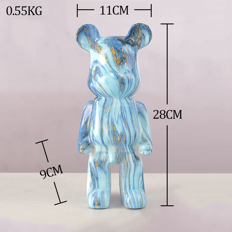 Altura do urso 28 cm C