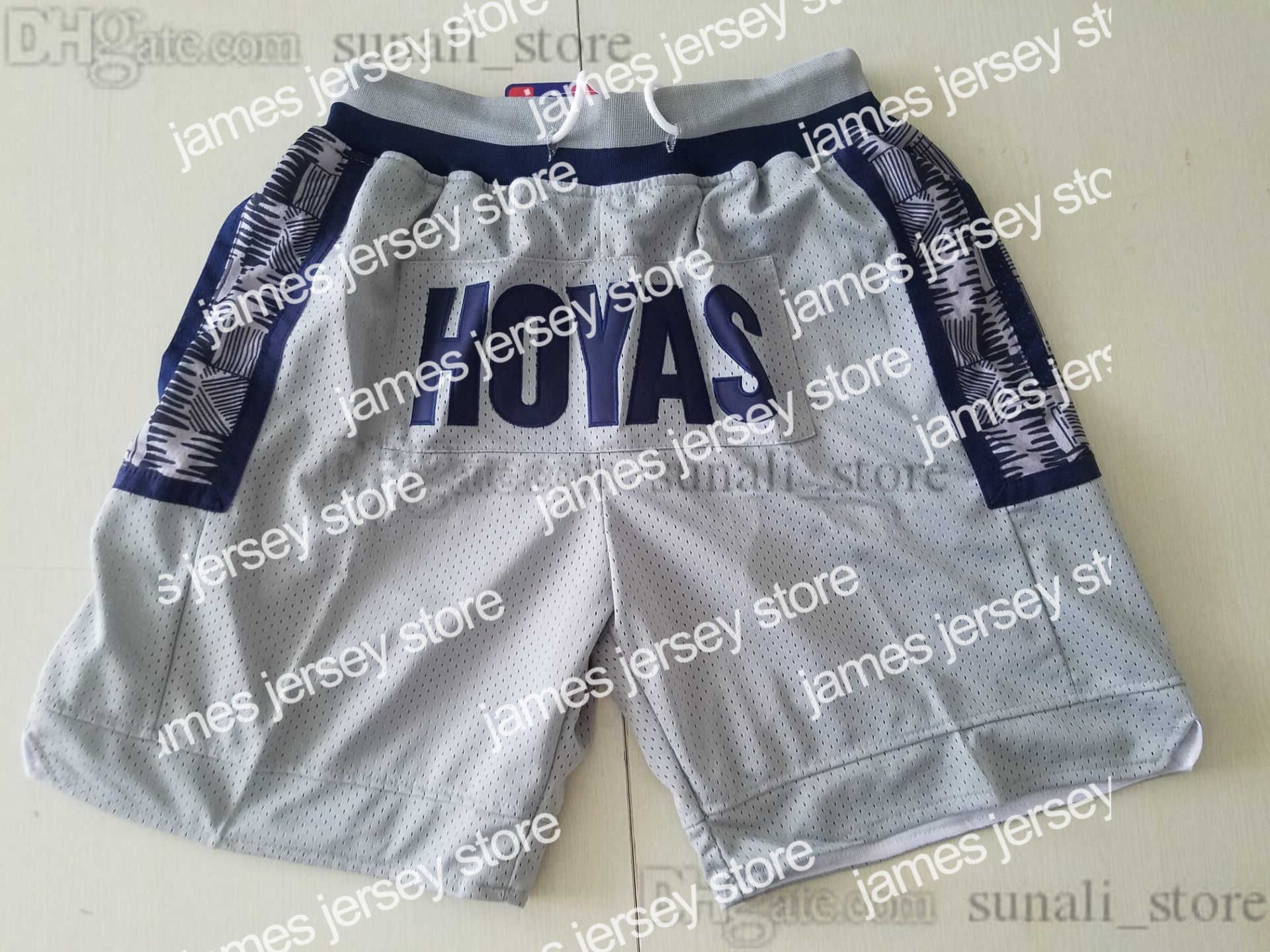 Georgetown Hoyas 19nine 1995-1996 Basketball Shorts Small Grey Heather