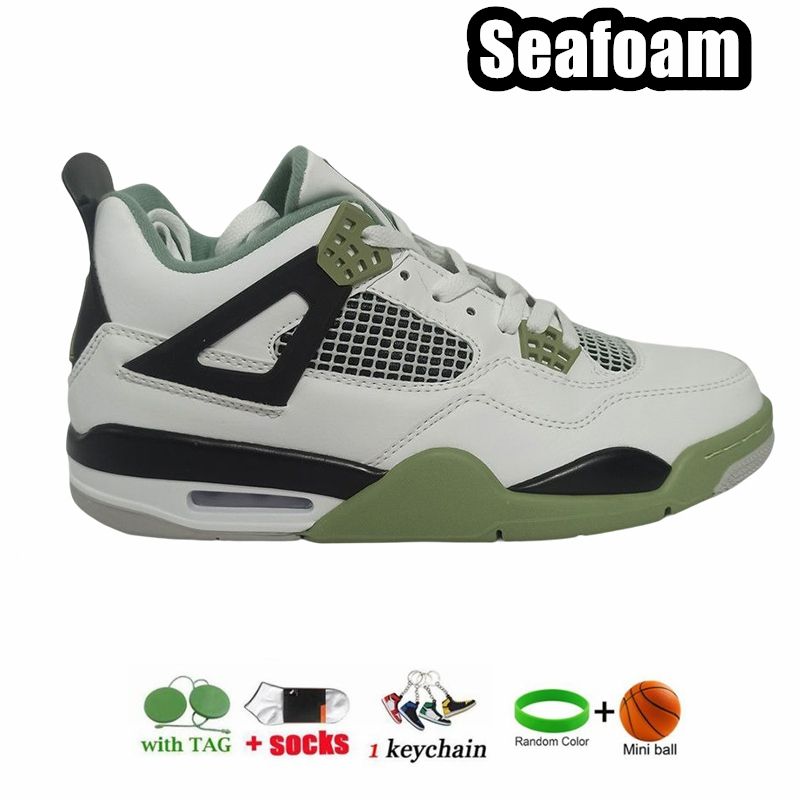 Jumpman 4 basketbalschoenen 4S Militaire zwarte canvas Universiteit Rood  cement zeil violet erts middernacht marine tech witte oreo foton stof heren  dames sneakers trainers
