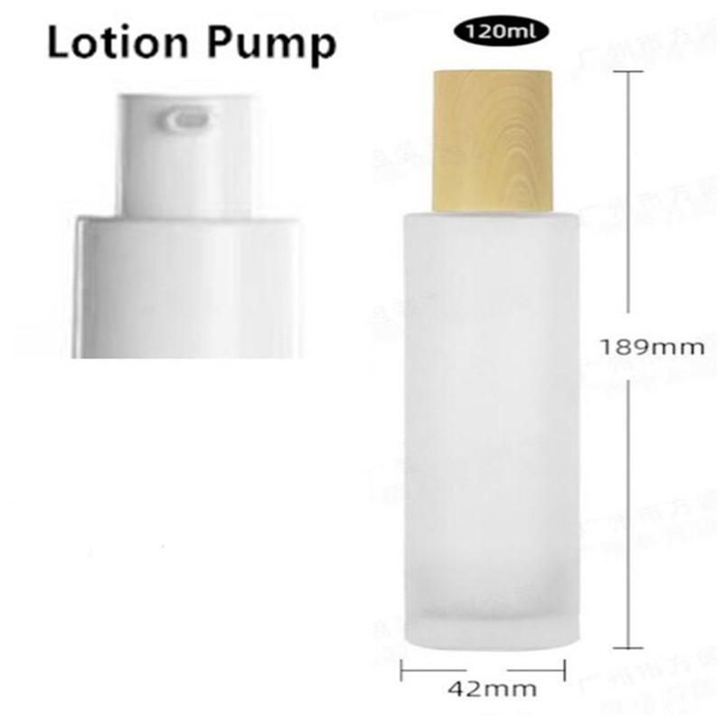 Bouteille de pompe de lotion 120ml