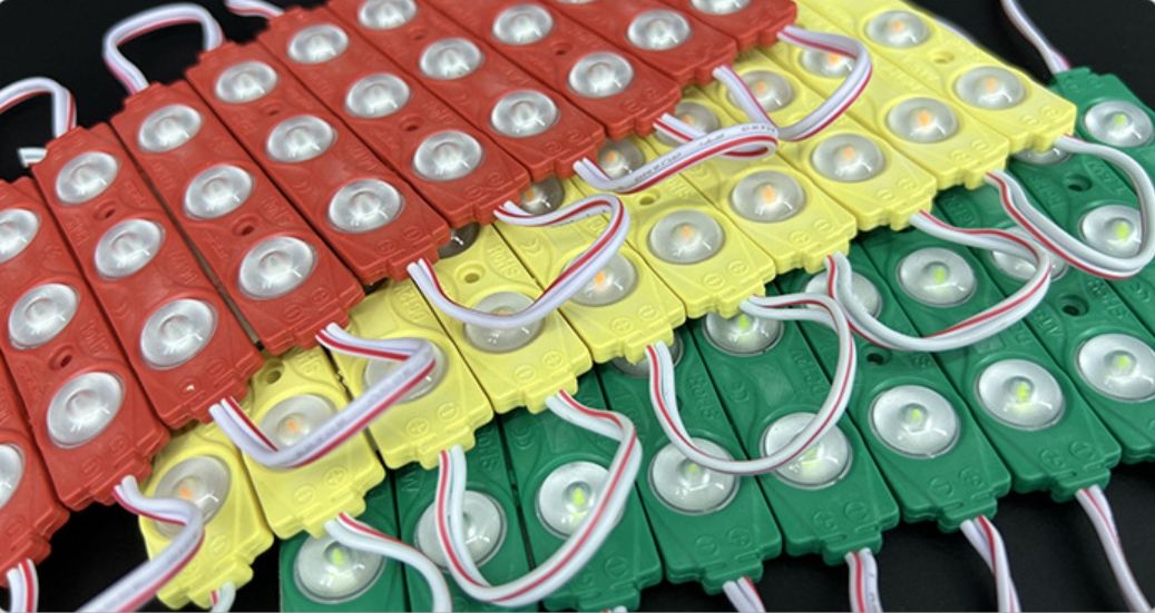 Description Picture 4 of item2835SMD Injection LED Sign Module Light DC12V 3LED Brightness Outdoor Waterproof Advertising Signboard Backlight