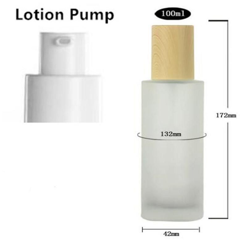 Bouteille de pompe de lotion de 100 ml