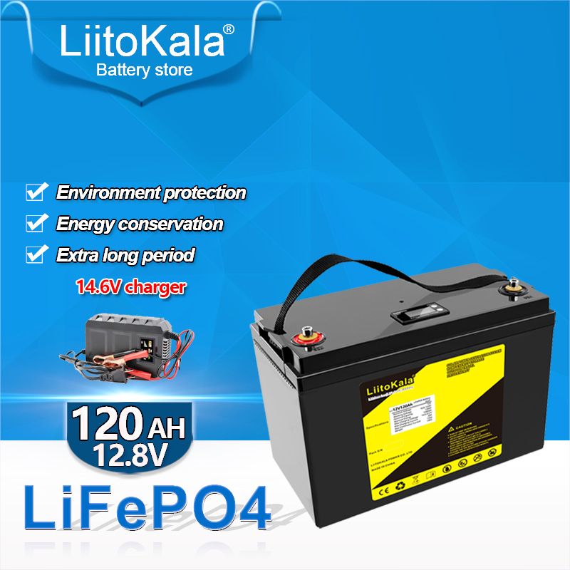 D-12.8V120Ah-LCD(charger)