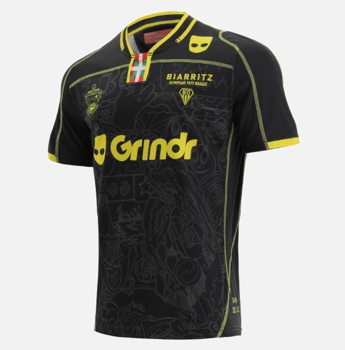 21 22 biarritz away jersey