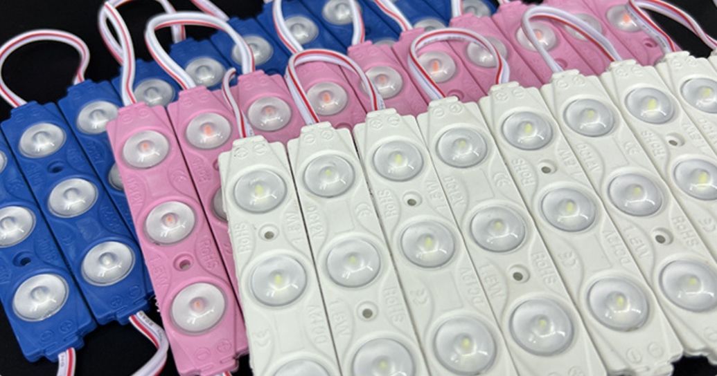 Description Picture 3 of item2835SMD Injection LED Sign Module Light DC12V 3LED Brightness Outdoor Waterproof Advertising Signboard Backlight