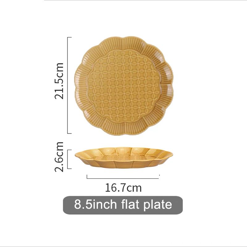 8inch shallow plate