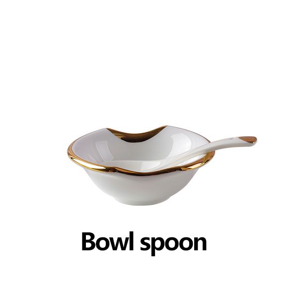 Bowl and spoon