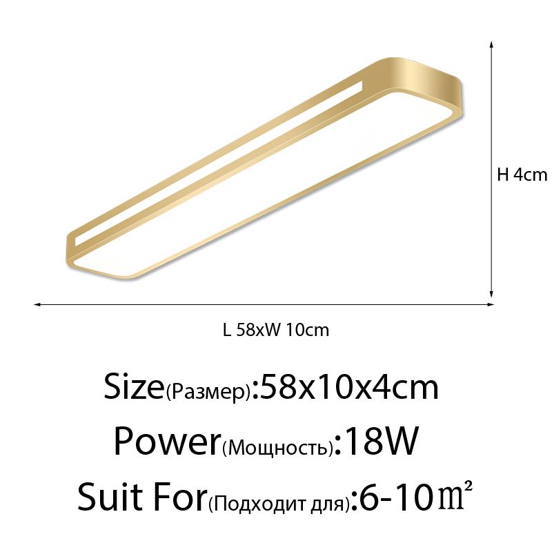 Dreieck 58x10x4cm warmweiß ohne Fernbedienung