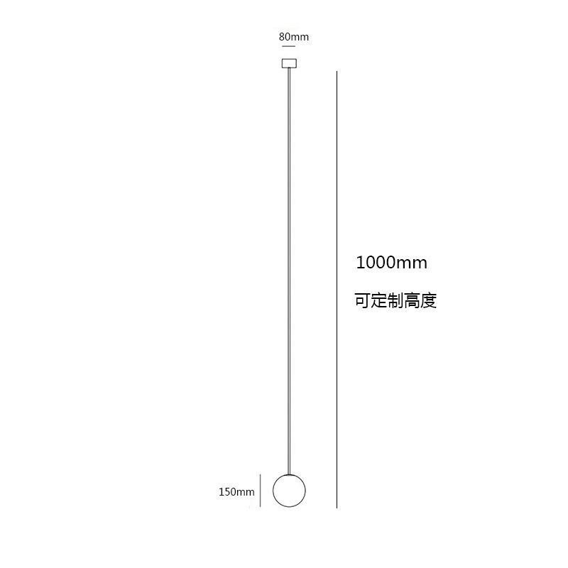 金のガラスは150 mmです